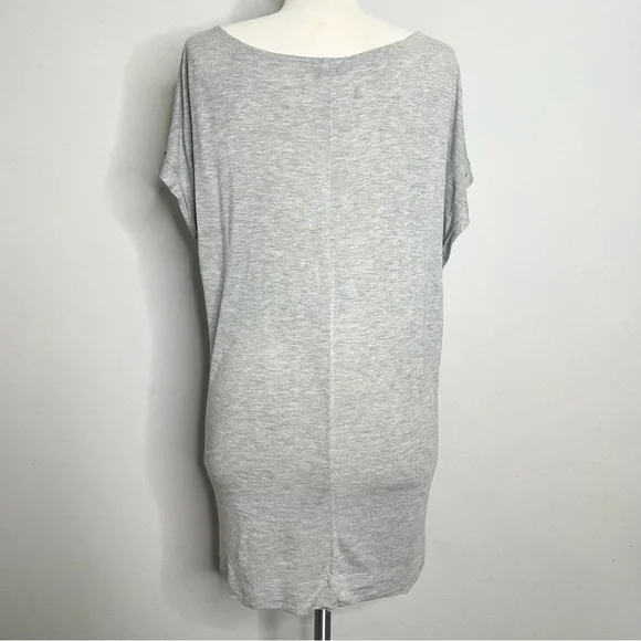 H&M Off Shoulder Short Sleeve Sequined Tunic Top - Picture 3 of 8